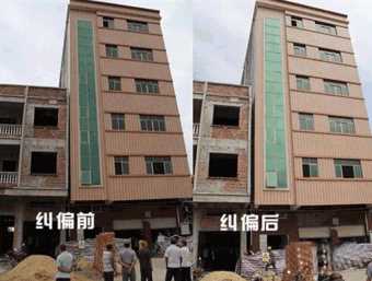池州青阳县倾斜纠正